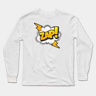 Zap Thunderstorm Cloud Long Sleeve T-Shirt